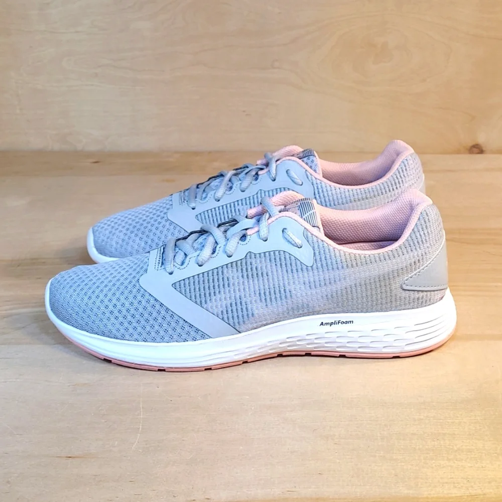 Asics Womens Patriot 10 Mid Grey Frosted Athletic Running Shoes - Picture 5 of 10